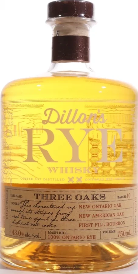 Dillon's Three Oaks 43% 750ml