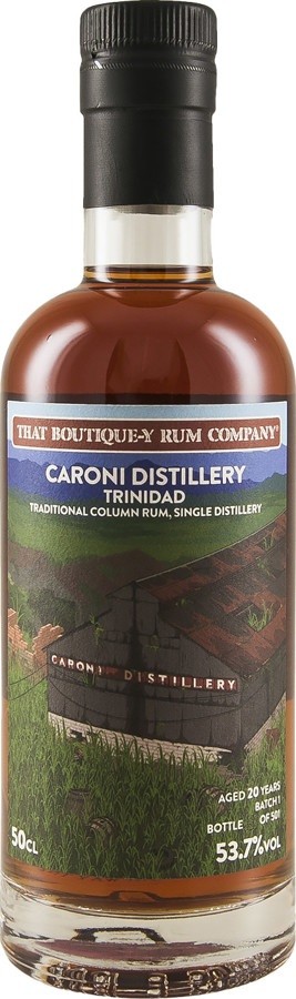 That Boutique-y Rum Company 1998 Caroni Trinidad Batch #1 20yo 53.7% 500ml