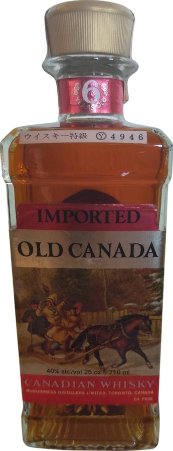Old Canada 6yo Imported Blended Canadian Whisky 40% 710ml