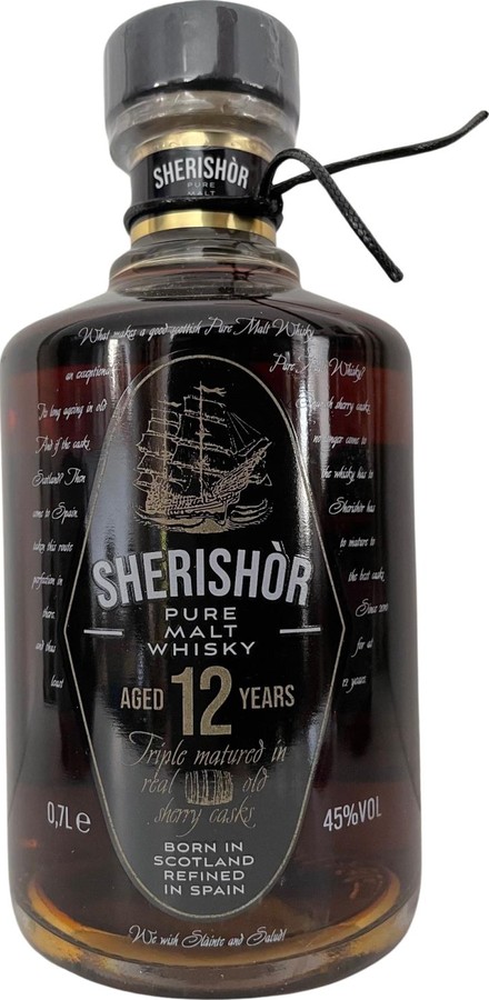 Sherishor 12yo RCC Pure Malt Whisky 45% 700ml