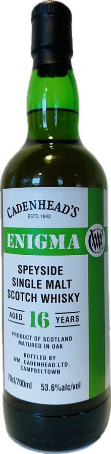 Speyside 16yo CA Enigma 53.6% 700ml