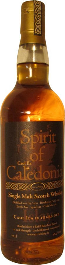Caol Ila 2011 MrW Spirit of Caledonia MR Whisky Community 58.9% 700ml