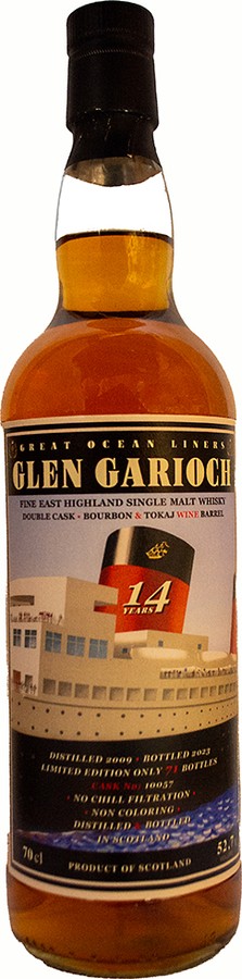 Glen Garioch 2009 JW Great Ocean Liners The Whisky Fairs Germany 52.7% 700ml