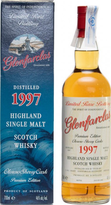Glenfarclas 1997 Limited Rare Bottling Oloroso Sherry Casks 46% 700ml