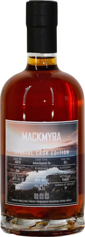 Mackmyra 2017 Special Cask Edition 54.1% 500ml