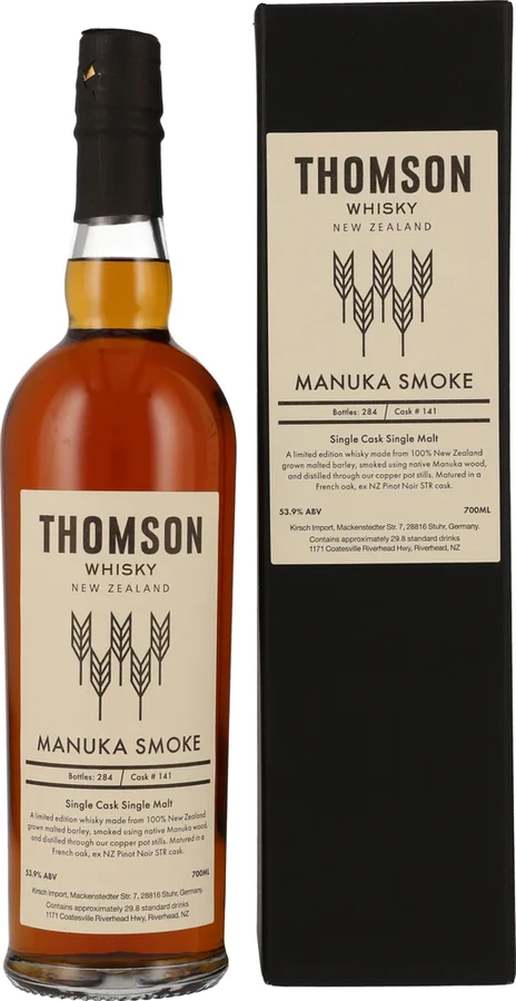 Thomson Manuka Wood Smoke 53.9% 700ml