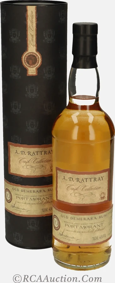 A.D. Rattray 1999 Port Mourant Old Demerara Rum 10yo 46% 700ml