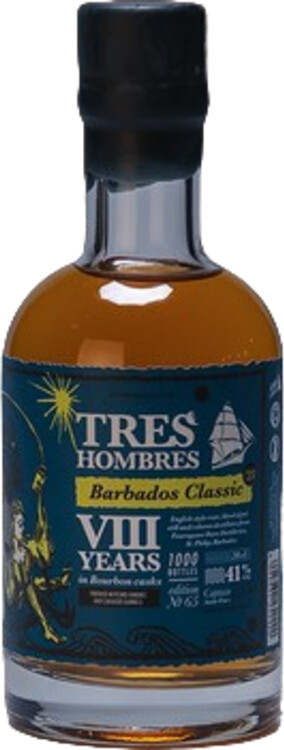 Tres Hombres Barbados Edition 65 8yo 41% 500ml