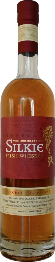 Silkie The Legendary Red Pomerol Cask Finish Irish Whisky 46% 700ml