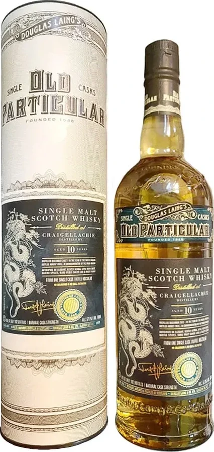 Craigellachie 2012 DL Old Particular Year of The Dragon 57.7% 700ml