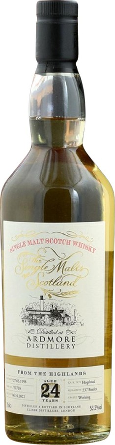 Ardmore 1998 ElD The Single Malts of Scotland 53.2% 700ml