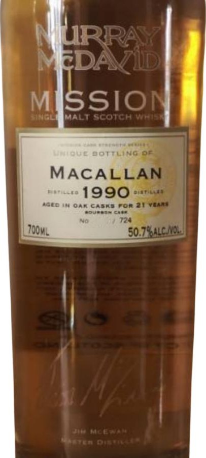 Macallan 1990 MM 50.7% 700ml