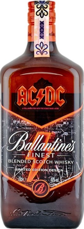Ballantine's Finest True Music Icons AC DC 40% 700ml