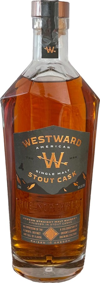 Westward American Single Malt Stout Cask 46% 750ml