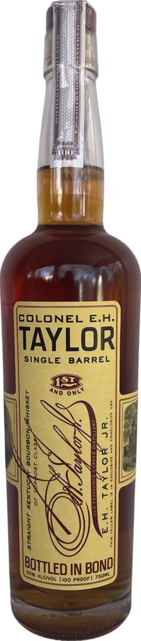 Colonel E.H. Taylor Single Barrel Bottled in Bond 50% 750ml