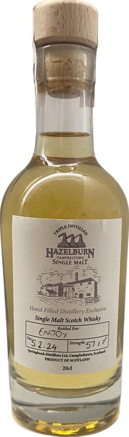 Hazelburn Hand Filled Distillery Exclusive 57.1% 200ml