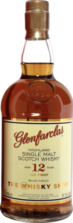Glenfarclas 12yo 100 Proof Sherry The Whisky Shop 57.1% 700ml