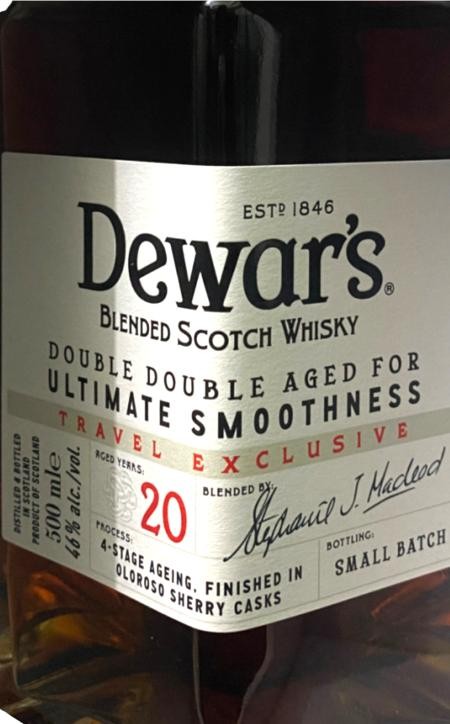 Dewar's 20yo Double Double 46% 700ml