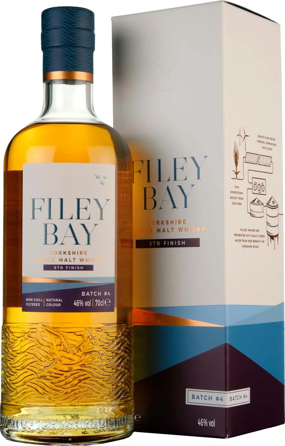 Filey Bay Yorkshire Single Malt Whisky STR Finish 46% 700ml