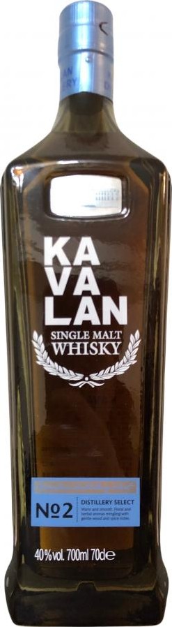 Kavalan Distillery Select No. 2 40% 700ml
