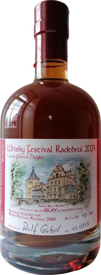 Islay Single Malt Whisky Castle Wettin Height Whisky Festival Radebeul 20244 Whisky Festival Radebeul 2024 54.9% 500ml