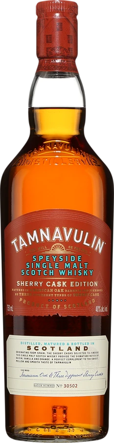 Tamnavulin Sherry Cask Edition 40% 750ml