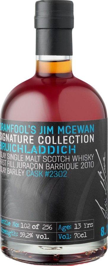 Bruichladdich 2010 Df Jim McEwan Signature Collection 8.1 59.2% 700ml