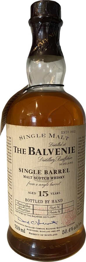Balvenie 15yo Single Barrel 50.4% 750ml
