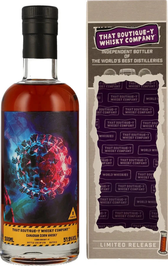 Canadian Corn Whisky Batch 2 TBWC The end of the world 51.9% 500ml