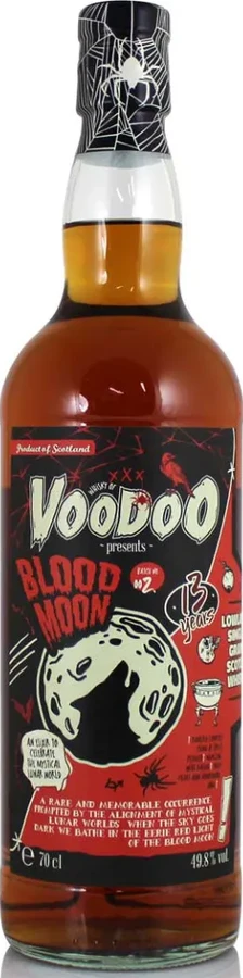 North British 13yo Whisky of Voodoo 1st fill Sherry & 1st fill Bordeaux Wine Cask 49.8% 700ml