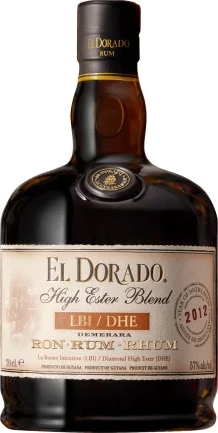 El Dorado 2012 High Ester Blend LBI DHE 22yo 57% 700ml