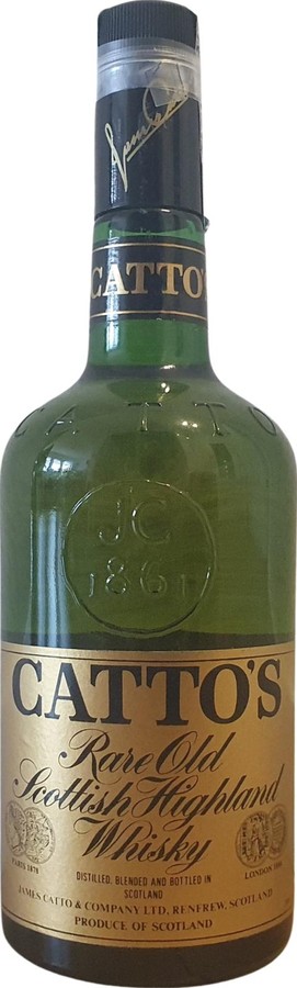Catto's Rare Old Scottish Highland Whisky LA FAMA S.A. Madrid 40% 750ml