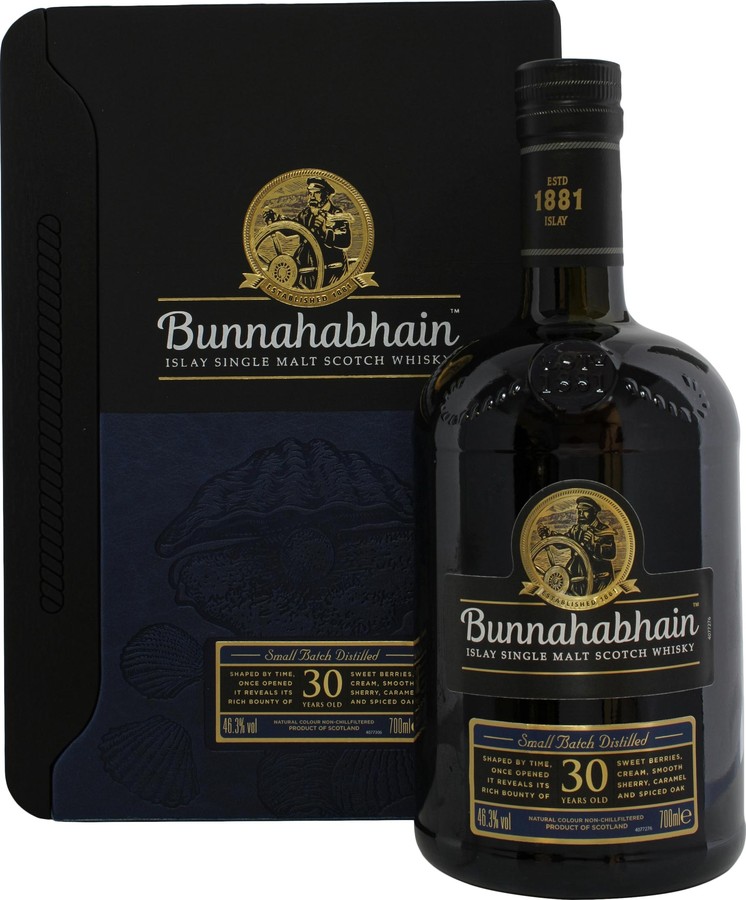 Bunnahabhain 30yo Small Batch Distilled 46.3% 700ml
