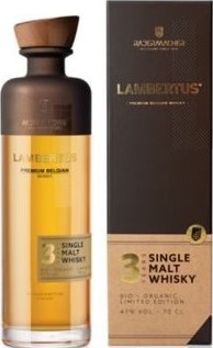Lambertus 3yo Organic Single Malt Whisky 47% 700ml