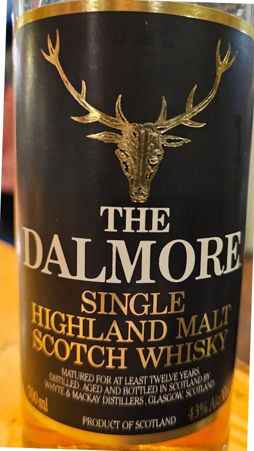 Dalmore 12yo Black Label Single Highland Malt 43% 700ml