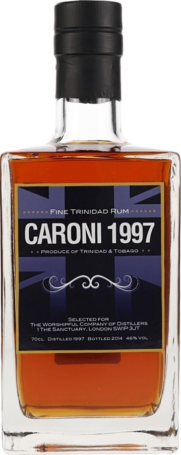 The Worshipful Company of Distillers 1997 Caroni Fine Trinidad 17yo 46% 700ml