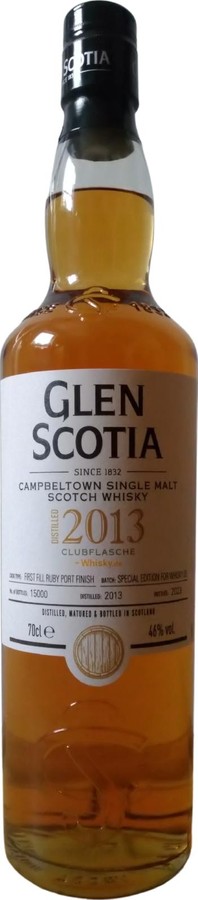 Glen Scotia 2013 whisky.de 46% 700ml