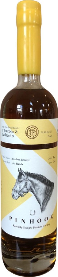 Pinhook True Small Batch Bourbon Seelbach's and r Bourbon 60.5% 750ml