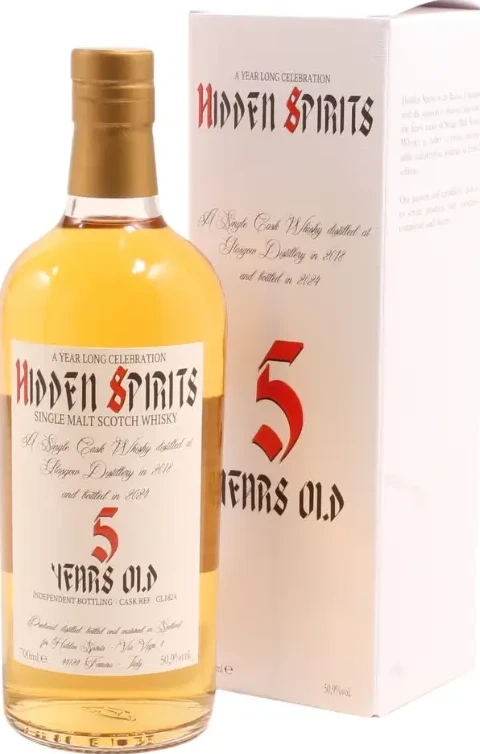 Glasgow Distillery 2018 HiSp 10th Anniversary Hidden Spirits 50.9% 700ml