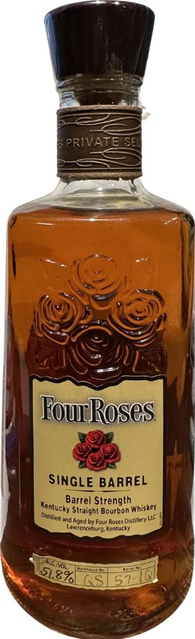 Four Roses 11yo Single Barrel OESO K&L Wine Merchants 51.8% 750ml