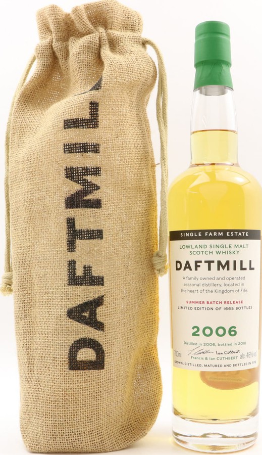 Daftmill 2006 Summer Batch Release 46% 700ml