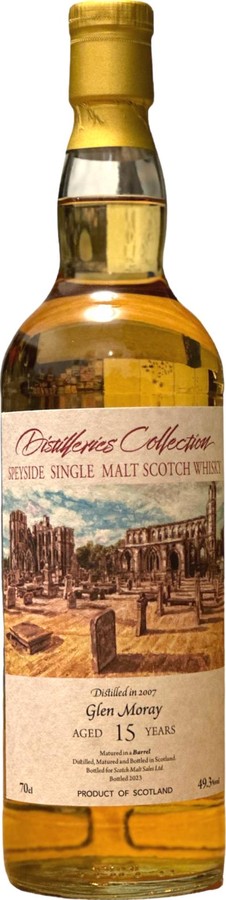 Glen Moray 2007 ScMS Distilleries Collection Barrel 49.3% 700ml