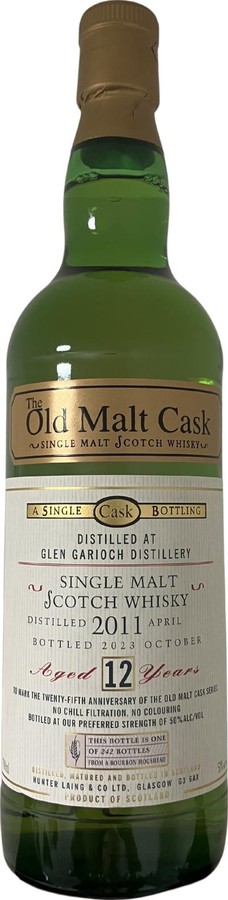 Glen Garioch 2011 HL The Old Malt Cask 25th Anniversary 50% 700ml