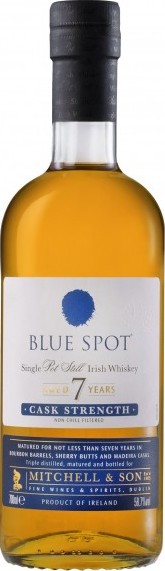 Blue Spot 7yo Cask Strength 59.1% 750ml