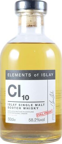 Caol Ila CI10 ElD Elements of Islay 3 American Oak Hogsheads 58.2% 500ml