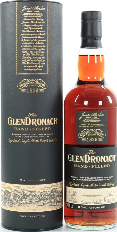 Glendronach 2008 Hand-filled at the distillery 59.8% 700ml