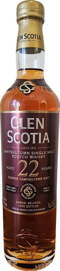 Glen Scotia 22yo Travel Retail 47% 700ml