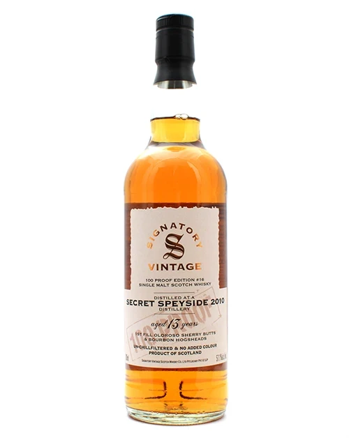 Secret Speyside 2010 SV 100 Proof Edition #16 57.1% 700ml