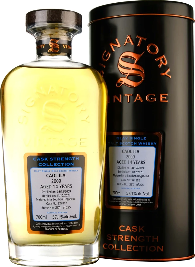 Caol Ila 2009 SV Cask Strength Collection Bourbon Hogshead 57.1% 700ml