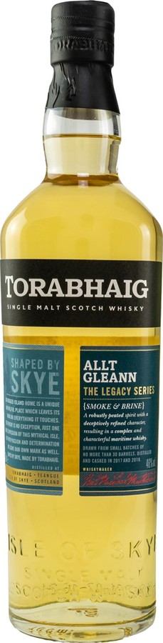 Torabhaig Allt Gleann The Legacy Series 2nd Release 46% 700ml